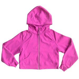 Lululemon Sonic Pink Oversized Full Zip Scuba Jacket